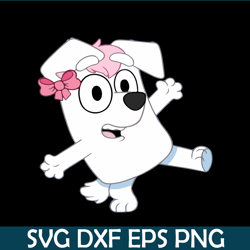 White Bluey Vibes SVG PNG PDF