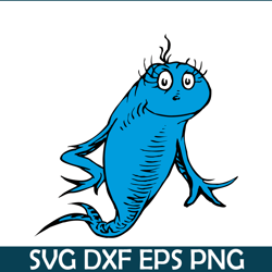The Fish SVG, Dr Seuss SVG, Cat in the Hat SVG DS104122340