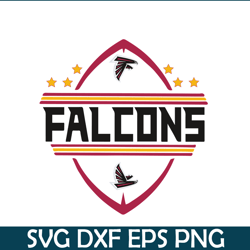 Falcons Design SVG PNG EPS, NFL Team SVG, National Football League SVG
