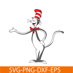 The Cat Is Happy SVG, Dr Seuss SVG, Cat In The Hat SVG DS205122366