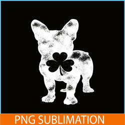 French Bulldog St Patricks Day PNG, Frenchie Dog Lover PNG, French Dog Artwork PNG