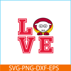 3 Toned Sheep Love SVG PNG DXF, Kansas City Chiefs SVG, Kelce Bowl SVG