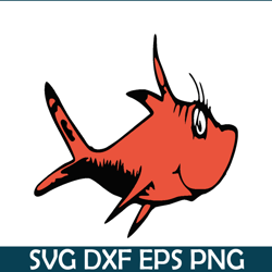 The Red Fish SVG, Dr Seuss SVG, Cat in the Hat SVG DS205122306