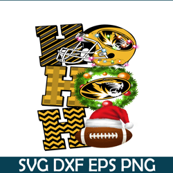 Missouri Tigers PNG Merry Christmas Football PNG NFL PNG