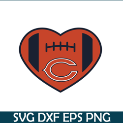 Chicago Bears Lover SVG PNG EPS, National Football League SVG, NFL Lover SVG