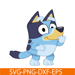 Bluey Bandit Secret SVG PDF PNG Bandit Heeler SVG Bandit Bluey SVG