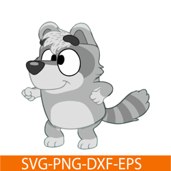 Bluey Fox SVG PNG PDF