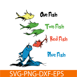 One Or Two Fish SVG, Dr Seuss SVG, Dr Seuss Quotes SVG DS1051223156