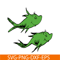 Lovely Green Fishes SVG, Dr Seuss SVG, Cat In The Hat SVG DS205122324