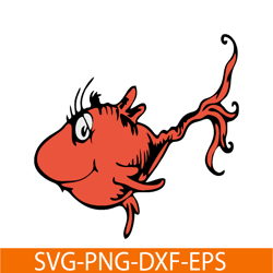 Smiling Red Fish SVG, Dr Seuss SVG, Cat In The Hat SVG DS205122325