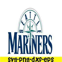 Seattle Mariners Blue Logo SVG, Major League Baseball SVG, Baseball SVG MLB2041223112