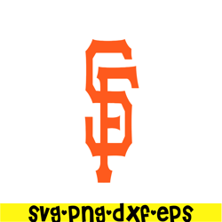 San Francisco Giants SVG, Major League Baseball SVG, Baseball SVG MLB204122380