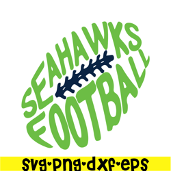 Seattle Seahawks Football PNG DXF, Football Team PNG, NFL Lovers PNG NFL230112346