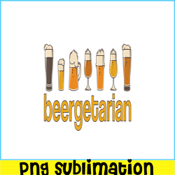 Beeragetarian PNG Funny Beer Design PNG Brewery Lovers PNG