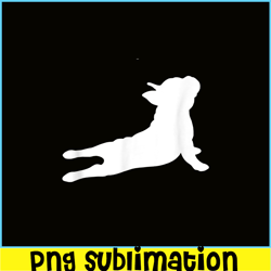 Cute French Bulldog Yoga PNG, Funny French Bulldog PNG, Bulldog Mascot PNG