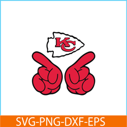 KC Chiefs Red Hand SVG PNG DXF, Kelce Bowl SVG, Patrick Mahomes SVG