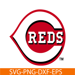 Cincinnati Reds Logo SVG PNG DXF EPS AI, Major League Baseball SVG, MLB Lovers SVG MLB01122317