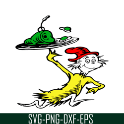 Green eggs and ham SVG, Dr Seuss SVG, Cat In The Hat SVG DS105122344