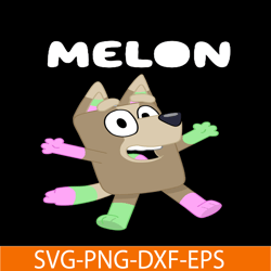 Melon Bluey SVG PNG PDF