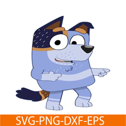 Bluey Main Characters SVG PNG PDF Bluey Characters SVG Bluey Cartoon SVG