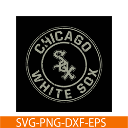 Chicago White Sox Black Flag SVG PNG DXF EPS AI, Major League Baseball SVG, MLB Lovers SVG MLB01122310