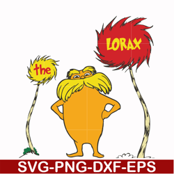 The Lorax svg, png, dxf, eps file DR000151