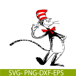 the cat with his red hat svg, dr seuss svg, cat in the hat svg ds205122332