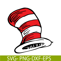 Hat Of The Cat Svg, Dr Seuss Svg, Cat In The Hat Svg Ds205122341
