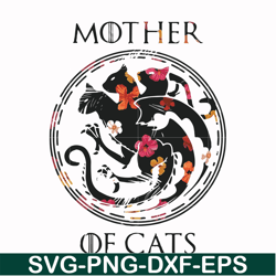 Mother of cats svg, png, dxf, eps file FN000409