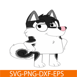Bluey Wolf Style SVG PNG PDF Bluey Character SVG Bluey SVG