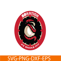 Arizona Diamondbacks Snake Pit Logo SVG PNG DXF EPS AI, Major League Baseball SVG, MLB Lovers SVG MLB30112309
