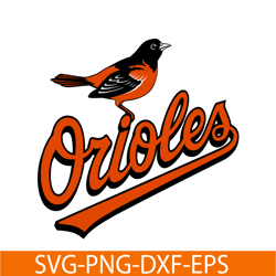 Baltimore Orioles Orange Logo SVG PNG DXF EPS AI, Major League Baseball SVG, MLB Lovers SVG MLB30112327