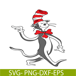 The Satisfy Cat SVG, Dr Seuss SVG, Cat In The Hat SVG DS205122360
