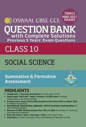 Social Science CBSE CCE Question Bank with Comprehensive Solutions
