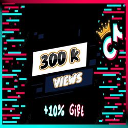 REAL TikTok 300K Views Lifetime Increase TikTok Views Fast and Reliable Social Media Templates