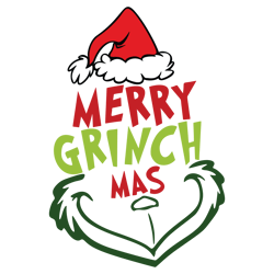 Merry GrinchMas Svg, The Grinch Christmas Svg, The Grinch Svg, Grinch Face Svg, Christmas Svg, Instant download