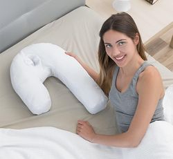Premium Orthopedic Pillow for Side Sleepers: Cooling, Breathable, and Washable Cover for Ultimate Comfort