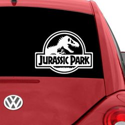 jurassic park car window decal stickers vinyl decal jurassic decal waterproof