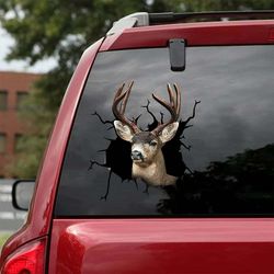 deer car window decal stickers vinyl decal deer decal waterproof