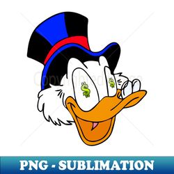 Dagobert Duck Scrooge McDuck - Artistic Sublimation Digital File - Unleash Your Creativity
