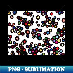 Rainbow Clusters - Premium PNG Sublimation File - Revolutionize Your Designs