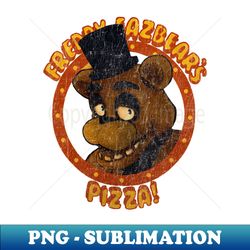 Retro Vintage reddy Fazbears Pizza 1983 - Retro PNG Sublimation Digital Download - Bring Your Designs to Life