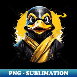 Duck Ninja Strike - PNG Transparent Sublimation File - Perfect for Sublimation Art