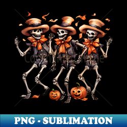 Dancing skeletons - Exclusive PNG Sublimation Download - Perfect for Creative Projects