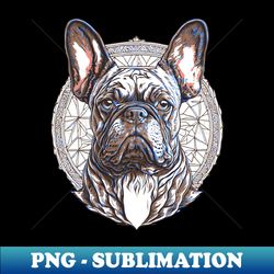 Regal French Bulldog Mandala Style - Instant Sublimation Digital Download - Revolutionize Your Designs