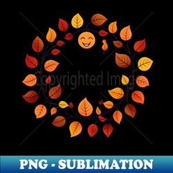 Autumn leaves - Unique Sublimation PNG Download - Unleash Your Inner Rebellion