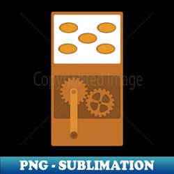 Pressed Penny Machine - Vintage Sublimation PNG Download - Enhance Your Apparel with Stunning Detail