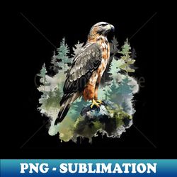 Hawk Hunter - Modern Sublimation PNG File - Stunning Sublimation Graphics