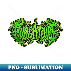 Death metal band logo - Artistic Sublimation Digital File - Bold & Eye-catching