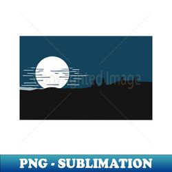 Ride into the moon - Elegant Sublimation PNG Download - Unleash Your Inner Rebellion